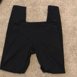 Black Athleta girl leggings size medium